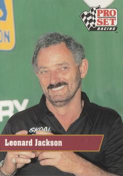 1991 Pro Set #123 Leo Jackson Front