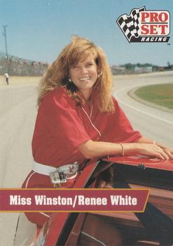 1991 Pro Set #125 Miss Winston/Renee White Front