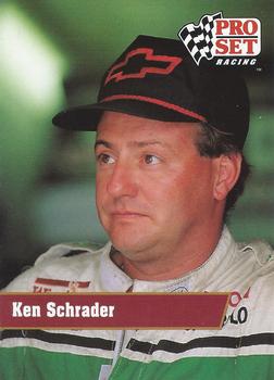 1991 Pro Set #127 Ken Schrader Front