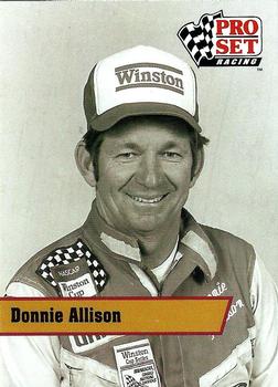 1991 Pro Set - Legends #L11 Donnie Allison Front