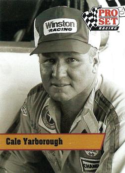 1991 Pro Set - Legends #L14 Cale Yarborough Front