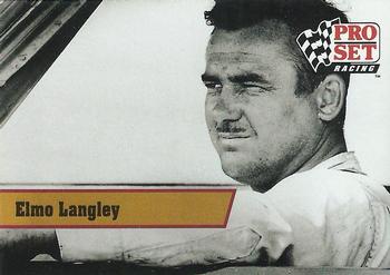 1991 Pro Set - Legends #L36 Elmo Langley Front