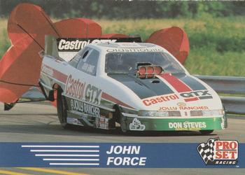 1991 Pro Set NHRA #66 John Force's Car Front