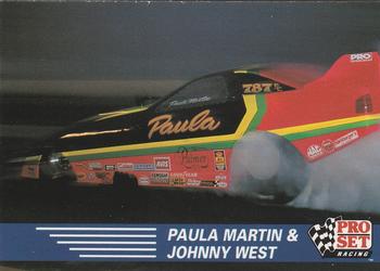 1991 Pro Set NHRA #80 Paula Martin's Car Front