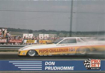 1991 Pro Set NHRA #104 Don Prudhomme Funny Car Front