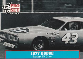 1991 Pro Set Petty Family #32 1977 Dodge Front