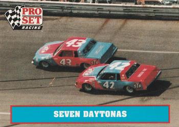 1991 Pro Set Petty Family #36 Seven Daytonas Front
