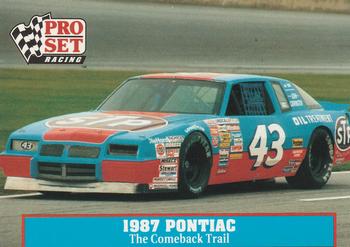 1991 Pro Set Petty Family #42 1987 Pontiac Front