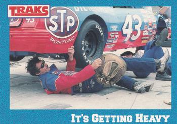 1991 Traks Richard Petty #32 It's Getting Heavy (Richard Petty's 1985 Record) Front