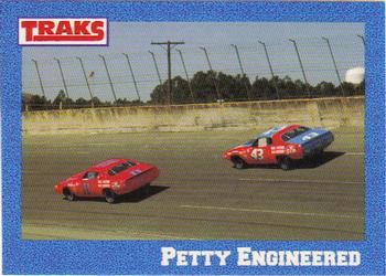 1991 Traks Richard Petty #3 Petty Engineered (Petty's Early Racing History) Front