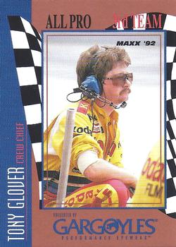 1992 Maxx All-Pro Team #6 Tony Glover Front