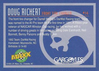 1992 Maxx All-Pro Team #14 Doug Richert Back