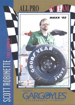 1992 Maxx All-Pro Team #16 Scott Robinette Front