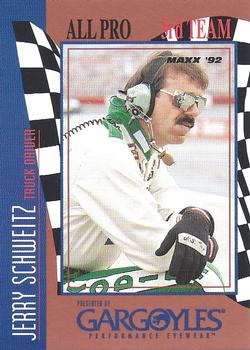 1992 Maxx All-Pro Team #39 Jerry Schweitz Front