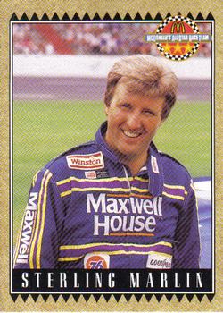 1992 Maxx McDonald's All-Star Race Team #15 Sterling Marlin Front