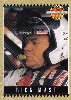 1992 Maxx McDonald's All-Star Race Team #27 Rick Mast Front