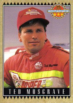 1992 Maxx McDonald's All-Star Race Team #29 Ted Musgrave Front