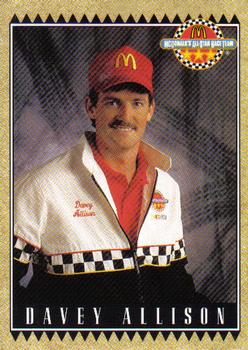 1992 Maxx McDonald's All-Star Race Team #3 Davey Allison Front