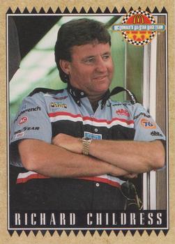 1992 Maxx McDonald's All-Star Race Team #5 Richard Childress Front