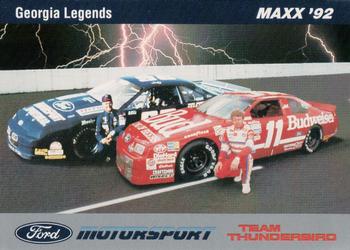 1992 Maxx Ford Motorsport #NNO Bill Elliott / Jody Ridley Front