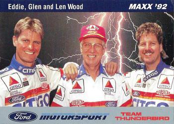 1992 Maxx Ford Motorsport #19 Eddie Wood / Glen Wood / Len Wood Front