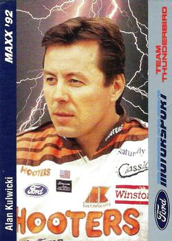 1992 Maxx Ford Motorsport #3 Alan Kulwicki Front