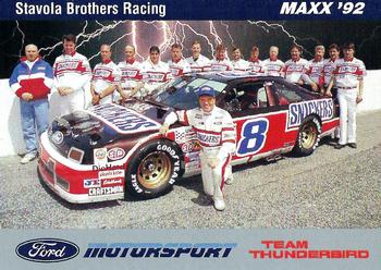 1992 Maxx Ford Motorsport #44 Dick Trickle w/Crew Front