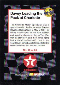 1992 Maxx Texaco Star Team #12 Leading the Pack Back