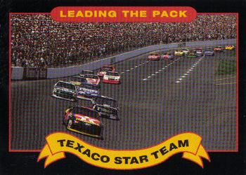 1992 Maxx Texaco Star Team #12 Leading the Pack Front