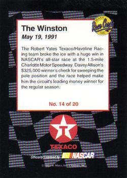 1992 Maxx Texaco Star Team #14 Victory #1 - The Winston Back