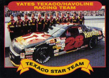 1992 Maxx Texaco Star Team #5 Yates Texaco/Havoline Racing Team Front