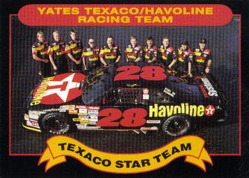 1992 Maxx Texaco Star Team #6 Yates Texaco/Havoline Racing Team Front