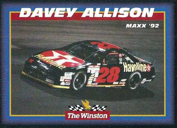 1992 Maxx The Winston #21 Davey Allison's Car Front