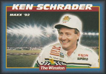1992 Maxx The Winston #3 Ken Schrader Front