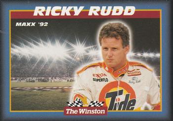 1992 Maxx The Winston #4 Ricky Rudd Front