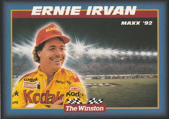 1992 Maxx The Winston #8 Ernie Irvan Front