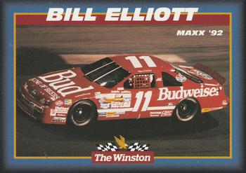 1992 Maxx The Winston #25 Bill Elliott's Car Front
