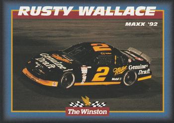 1992 Maxx The Winston #26 Rusty Wallace's Car Front