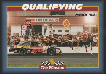 1992 Maxx The Winston #41 Davey Allison's Car Front