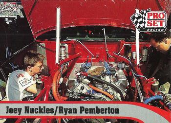 1992 Pro Set #194 Joey Knuckles / Ryan Pemberton Front