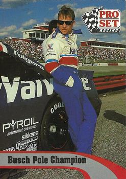 1992 Pro Set #242 Busch Pole Champion (Mark Martin) Front