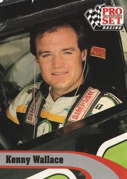1992 Pro Set #9 Kenny Wallace Front
