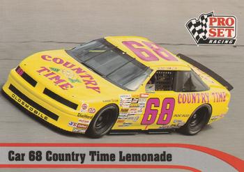 1992 Pro Set #63 Car 68 Country Time Lemonade Front