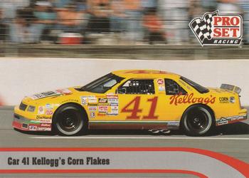 1992 Pro Set #77 Car 41 Kellogg's Corn Flakes Front