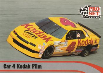 1992 Pro Set #108 Car 4 Kodak Film Front