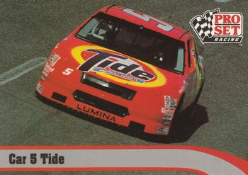 1992 Pro Set #109 Car 5 Tide Front