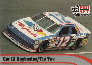 1992 Pro Set #110 Car 12 Raybestos/Tic Tac Front