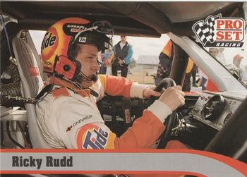 1992 Pro Set #133 Ricky Rudd Front