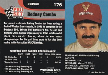 1992 Pro Set #176 Rodney Combs Back