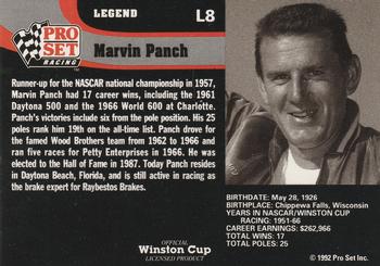 1992 Pro Set - Legends #L8 Marvin Panch Back
